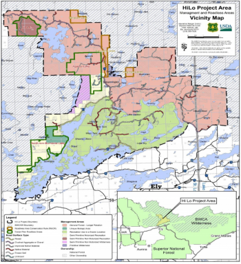 Superior National Forest: Hi Lo Project | Climate Change Response Framework